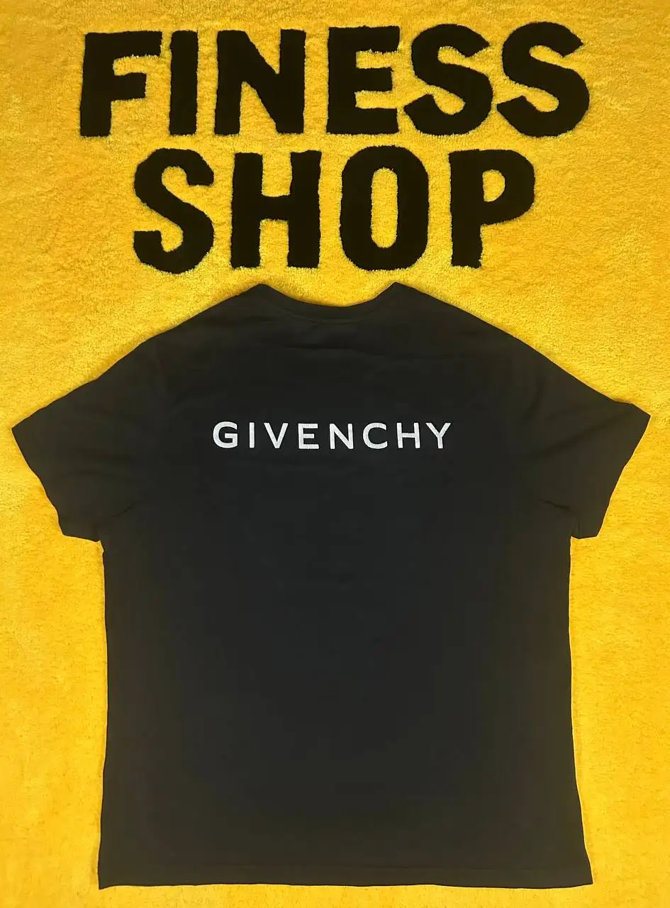 Givenchy T-shirt Logo Black - Футболки (Одежда) в Курск