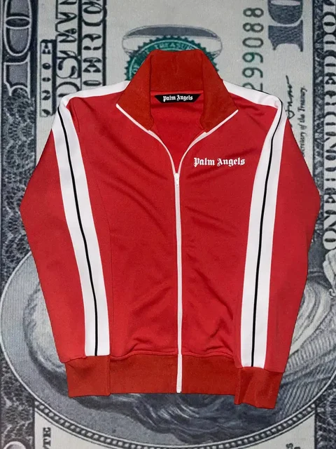 Palm Angels Classic Track Jacket Red - Шорты и бриджи в Неизвестно