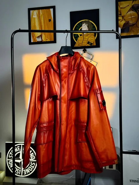 C.P. Company Orange Bi-FILM Garment Dyeing Pocketed Fisherman Jacket - Шорты в Санкт-Петербург
