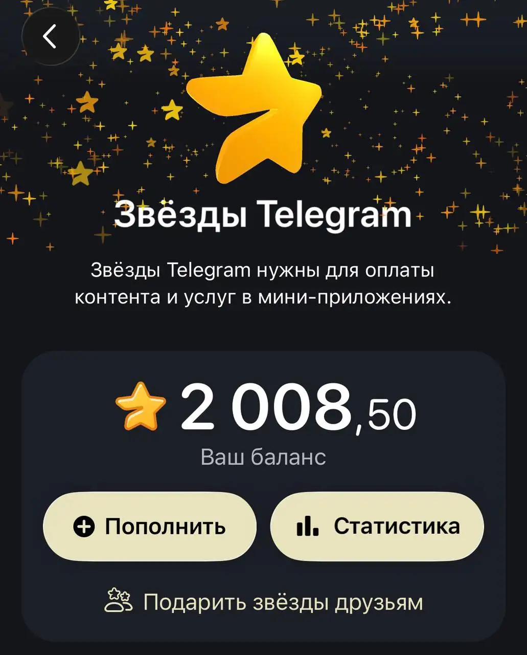 Продажа звезд Telegram по курсу 1₽ = 1 звезда - Цифровые товары (Услуги) в Неизвестно