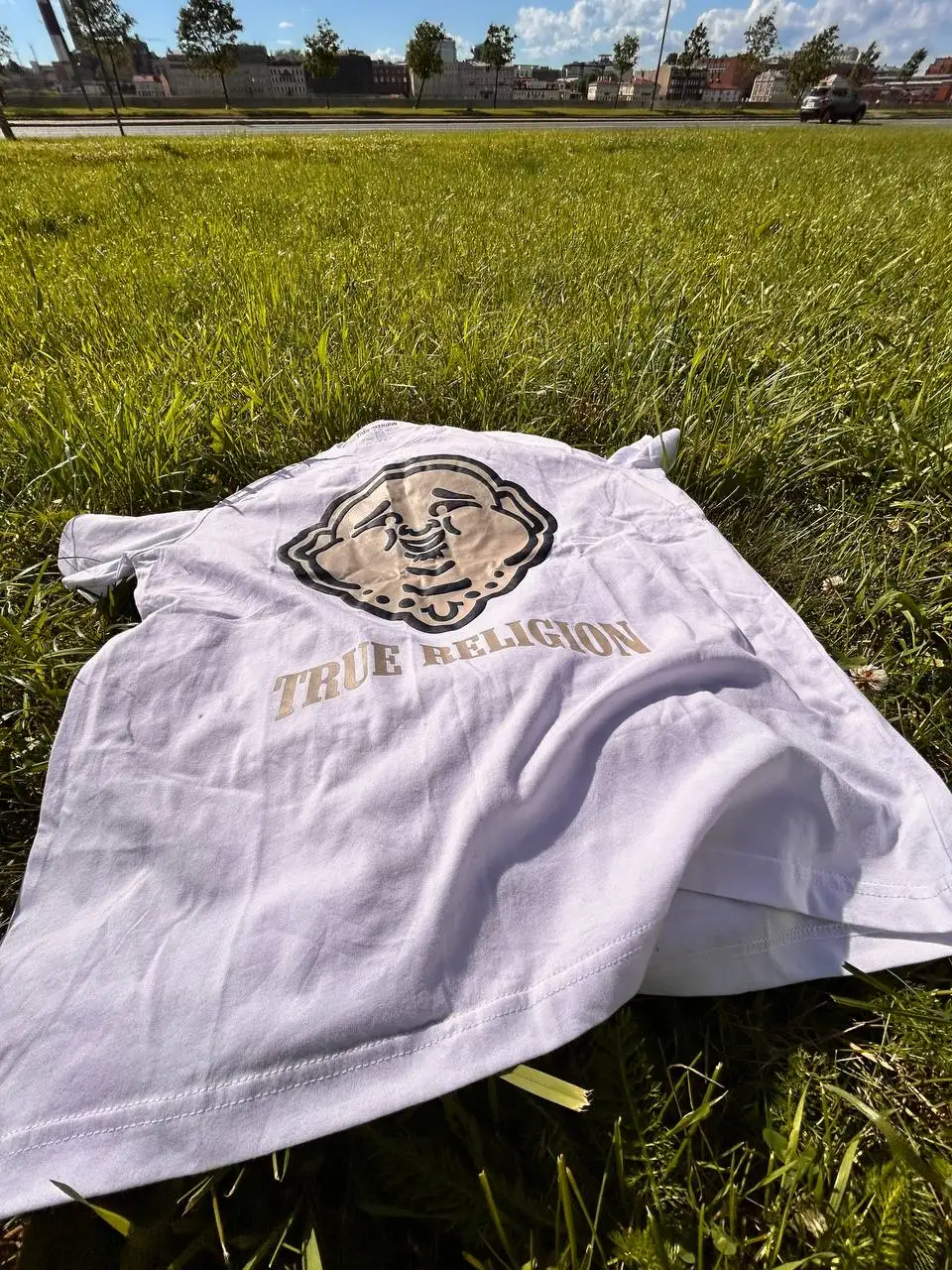 True Religion tee размер M-L - Футболки (Одежда) в Курск