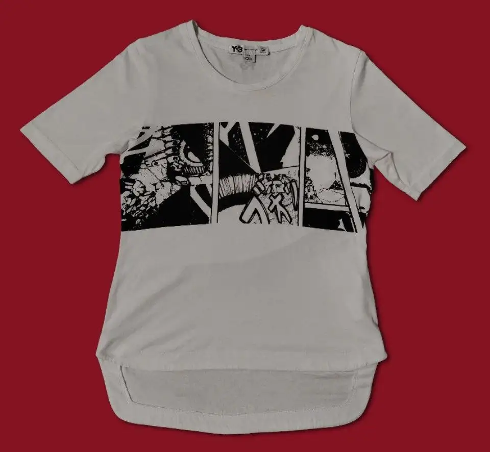 Y-3 Manga Panel T-shirt - Футболки (Одежда) в Курск