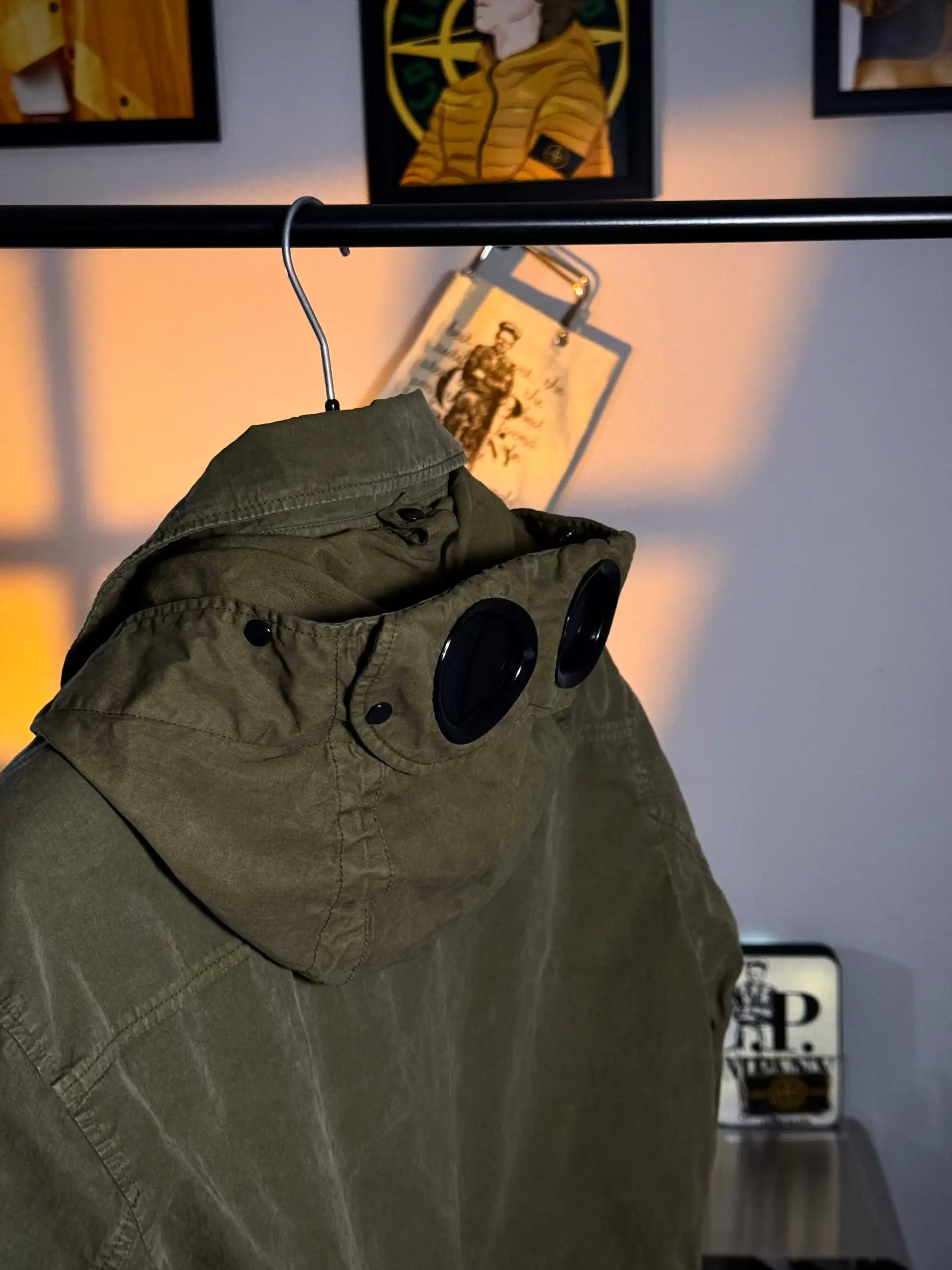 C.P. Company 50 Fili Rubber La Mille Goggle Jacket - Верхняя одежда (Одежда) в Санкт-Петербург