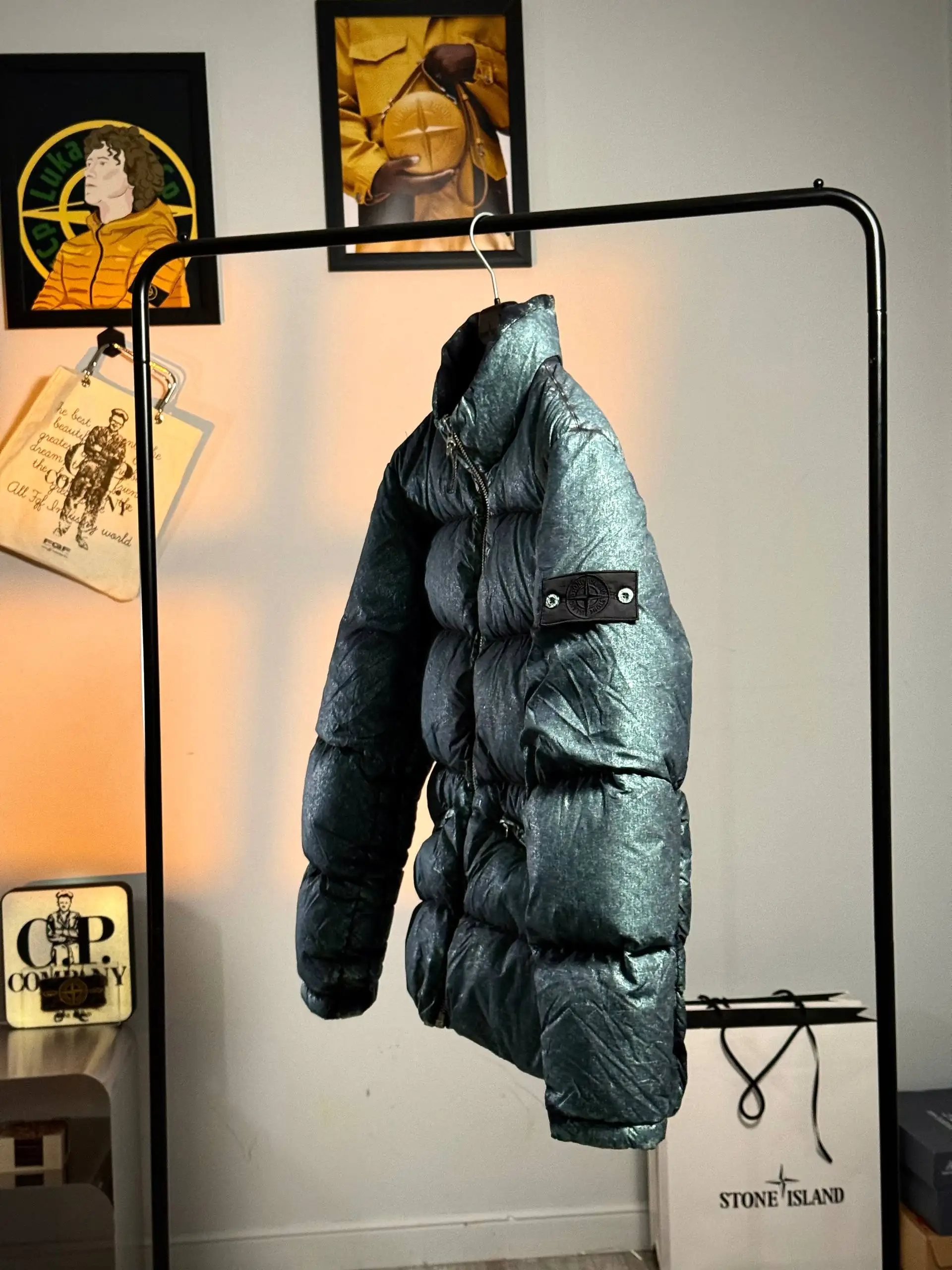 Stone Island Shadow Project Nylon Metallic Mist - Верхняя одежда (Одежда) в Санкт-Петербург