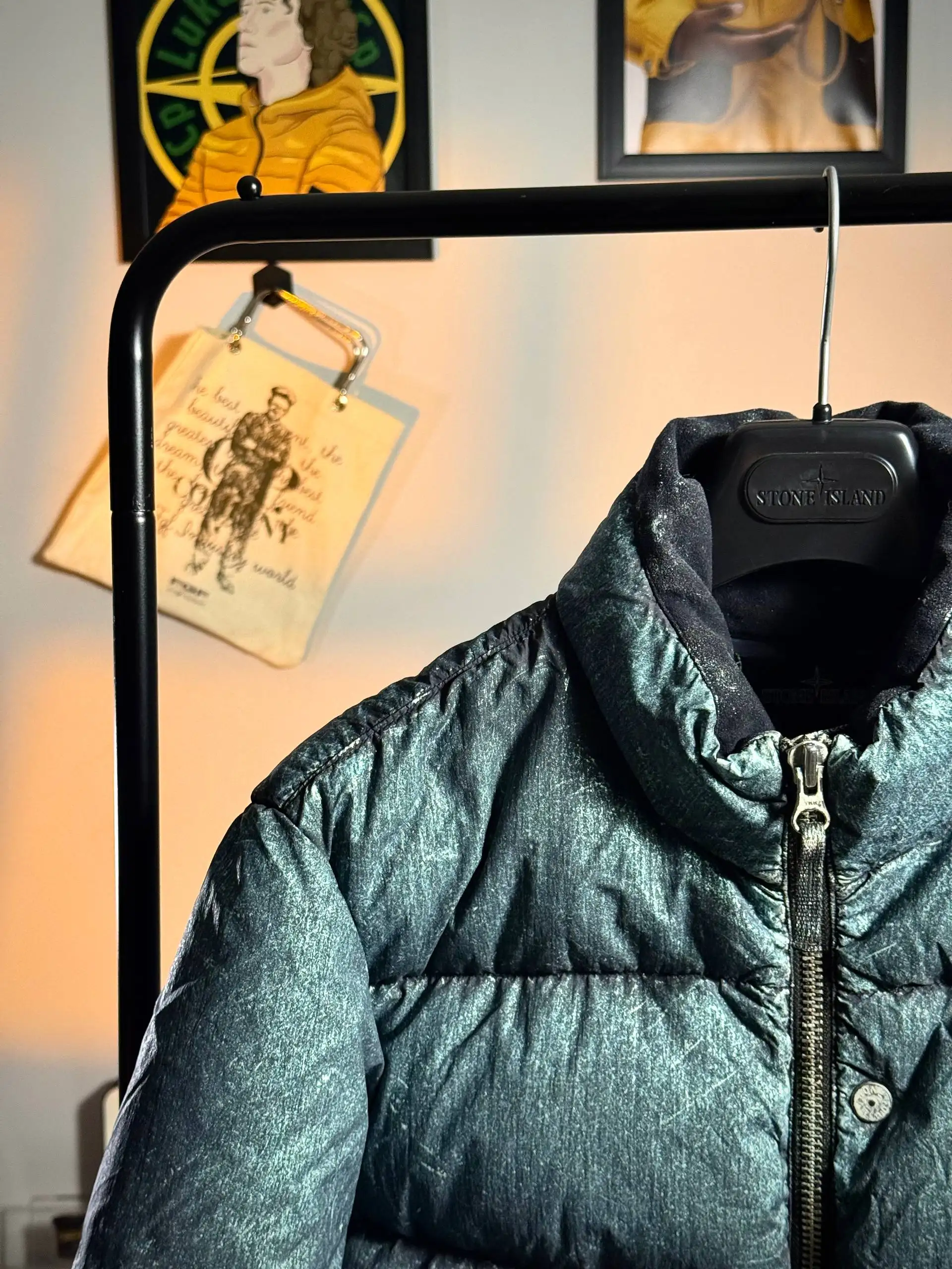 Stone Island Shadow Project Nylon Metallic Mist - Верхняя одежда (Одежда) в Санкт-Петербург