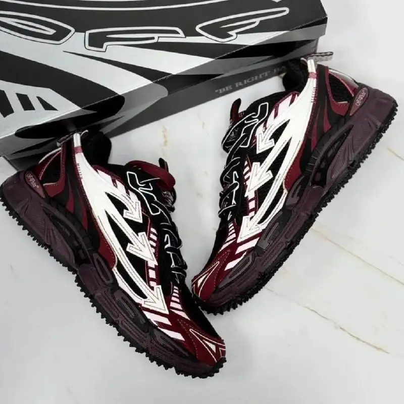 OFF-White Be Right Back Blue Painet / Red кроссовки - Обувь (Одежда) в Неизвестно