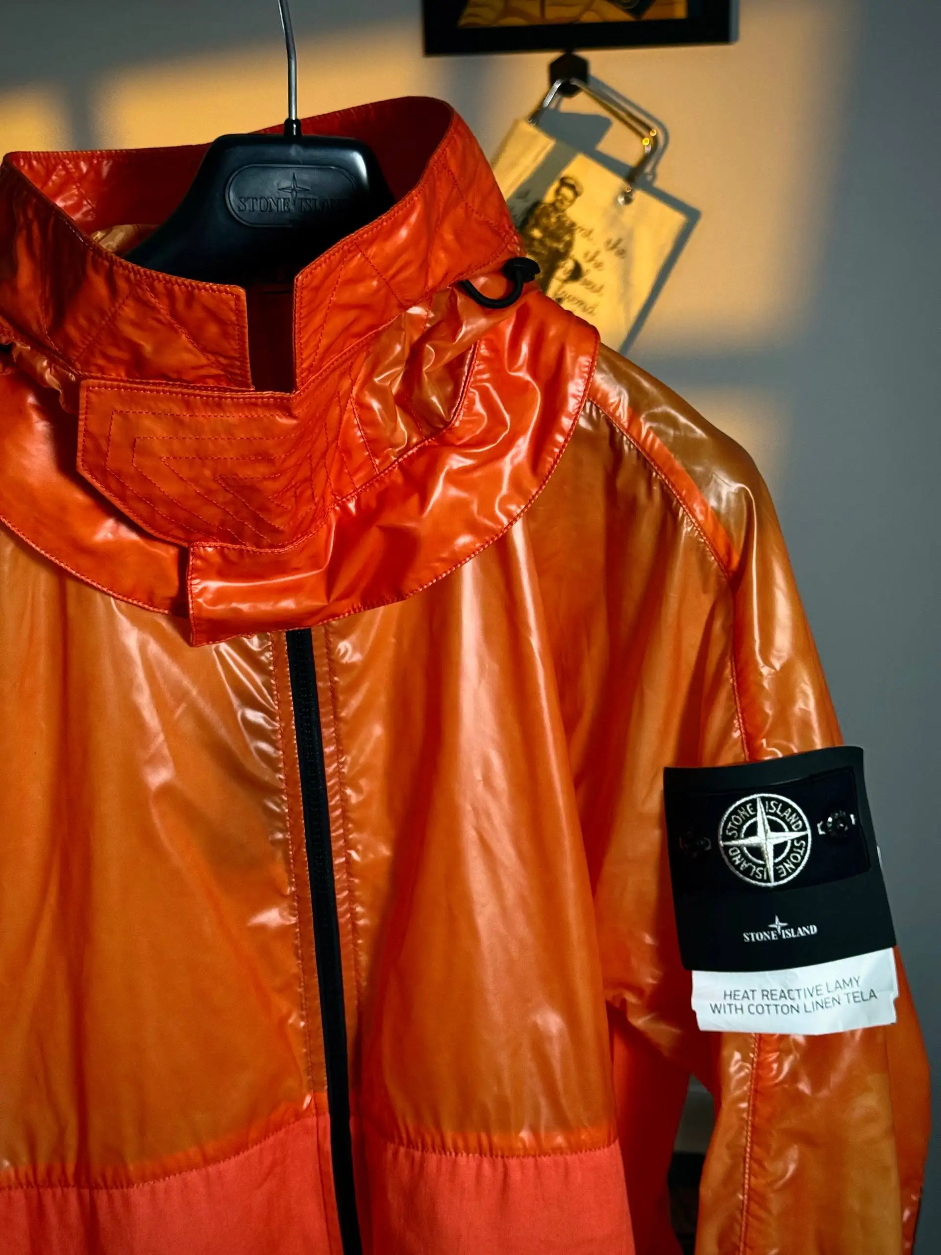 Stone Island Heat Reactive Lamy With Cotton Linen Tela - Верхняя одежда (Одежда) в Санкт-Петербург