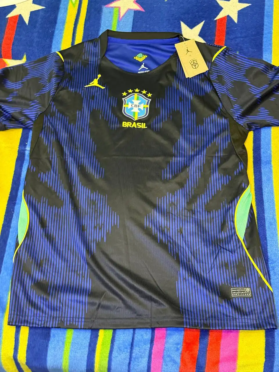 Футболка Brazil National Team 2026 Stadium Away Jordan - Электроника в Минск