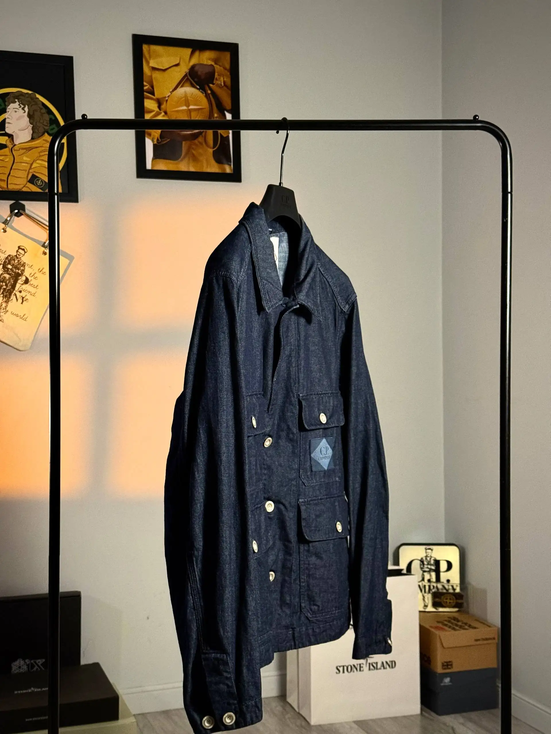 C.P. Company Bull Denim Field Jacket - Куртки (Одежда) в Санкт-Петербург