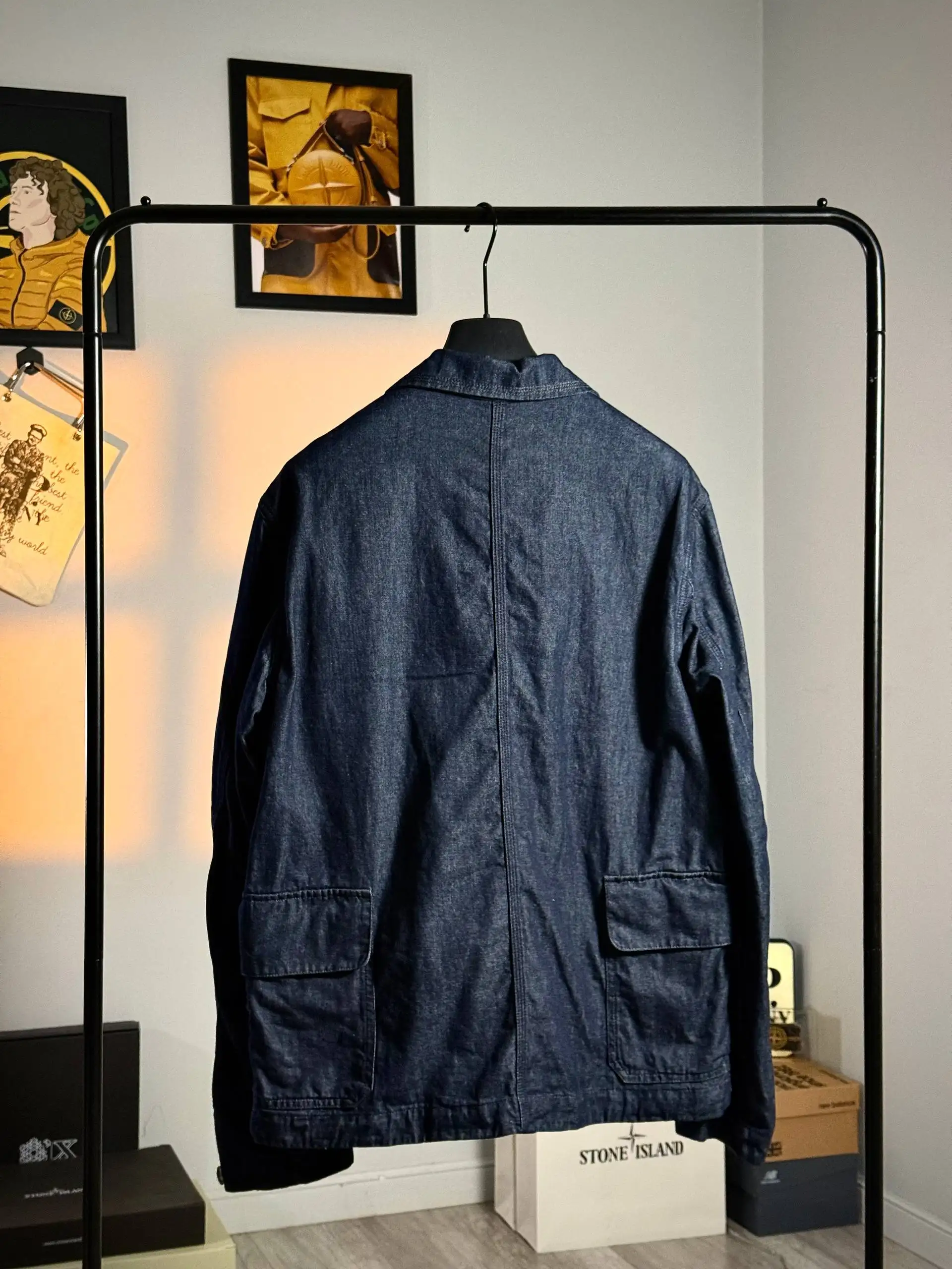 C.P. Company Bull Denim Field Jacket - Куртки (Одежда) в Санкт-Петербург