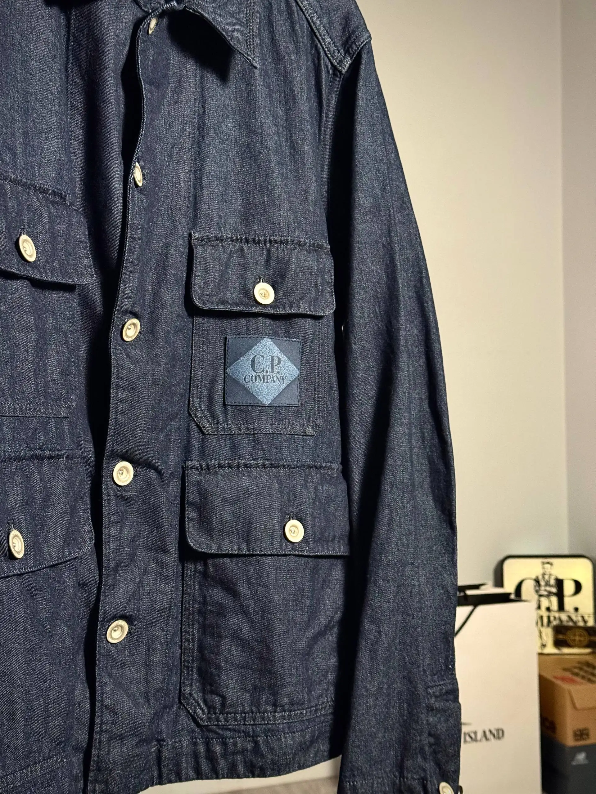 C.P. Company Bull Denim Field Jacket - Куртки (Одежда) в Санкт-Петербург