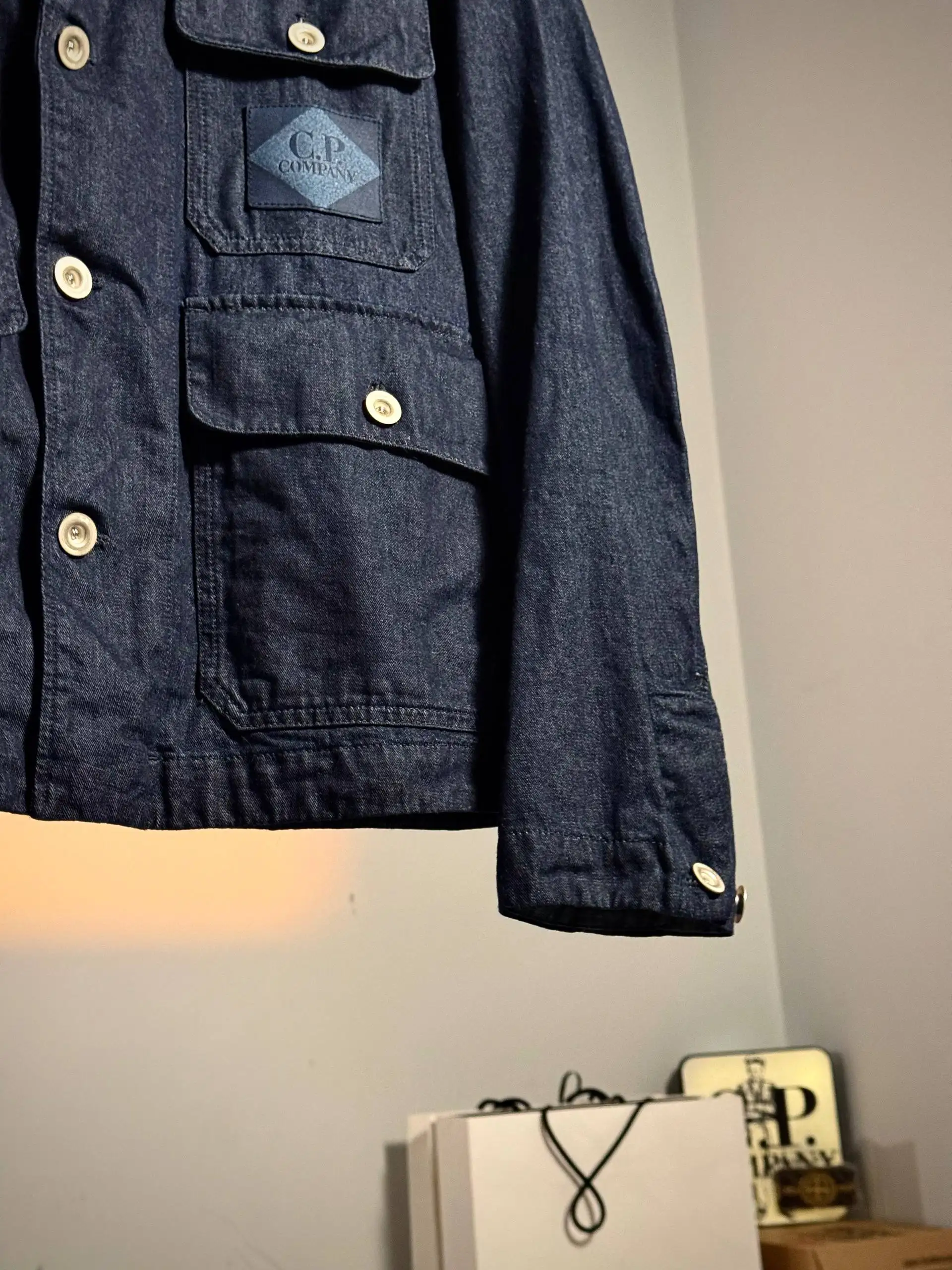C.P. Company Bull Denim Field Jacket - Куртки (Одежда) в Санкт-Петербург