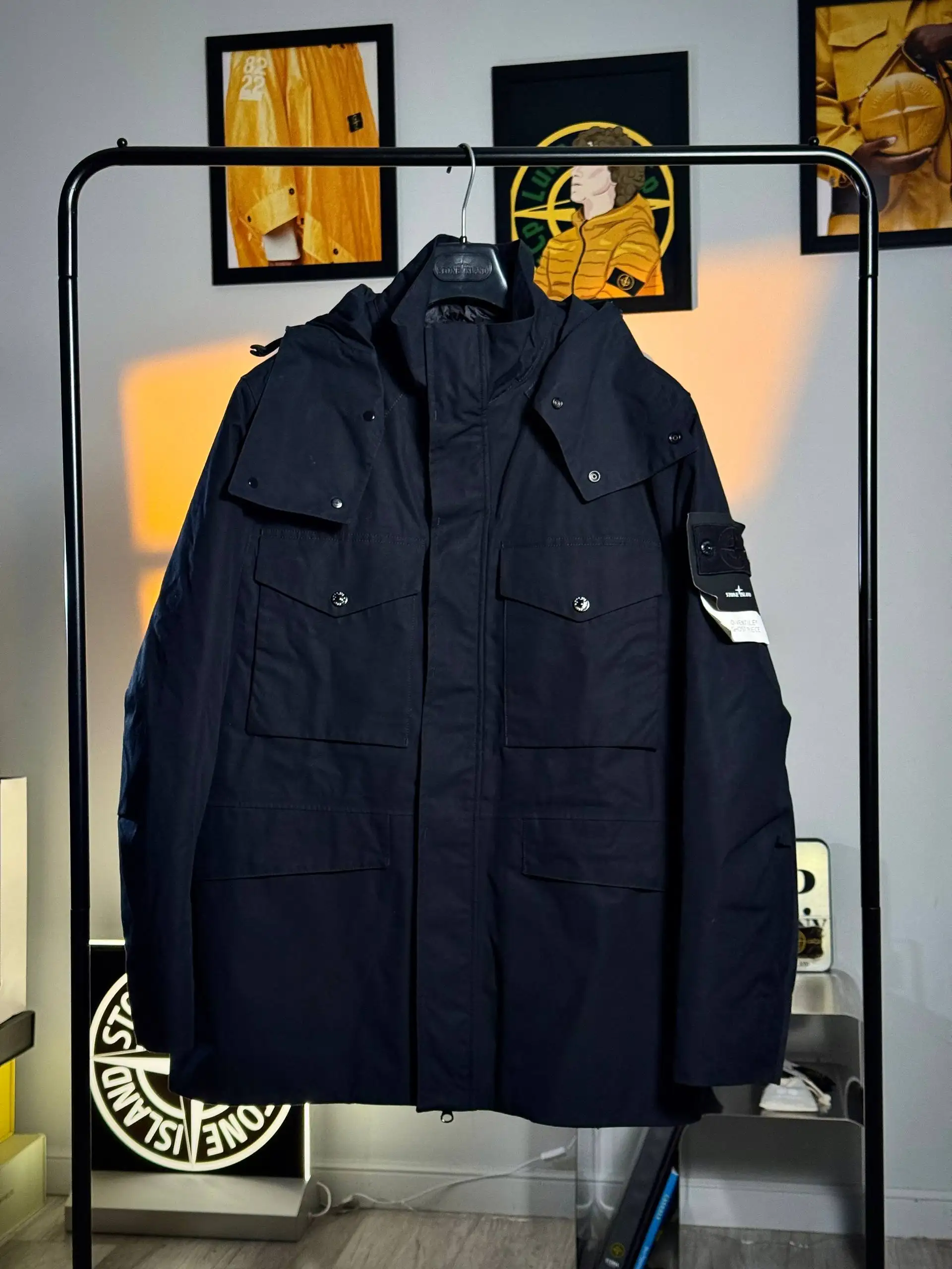 Stone Island Ghost Piece O-Ventile Down Lined Jacket - Куртки (Одежда) в Санкт-Петербург
