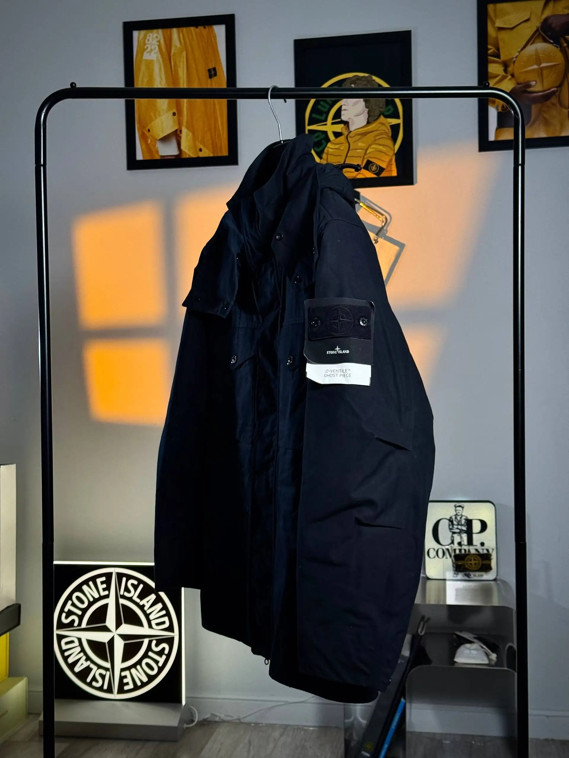 Stone Island Ghost Piece O-Ventile Down Lined Jacket - Куртки (Одежда) в Санкт-Петербург