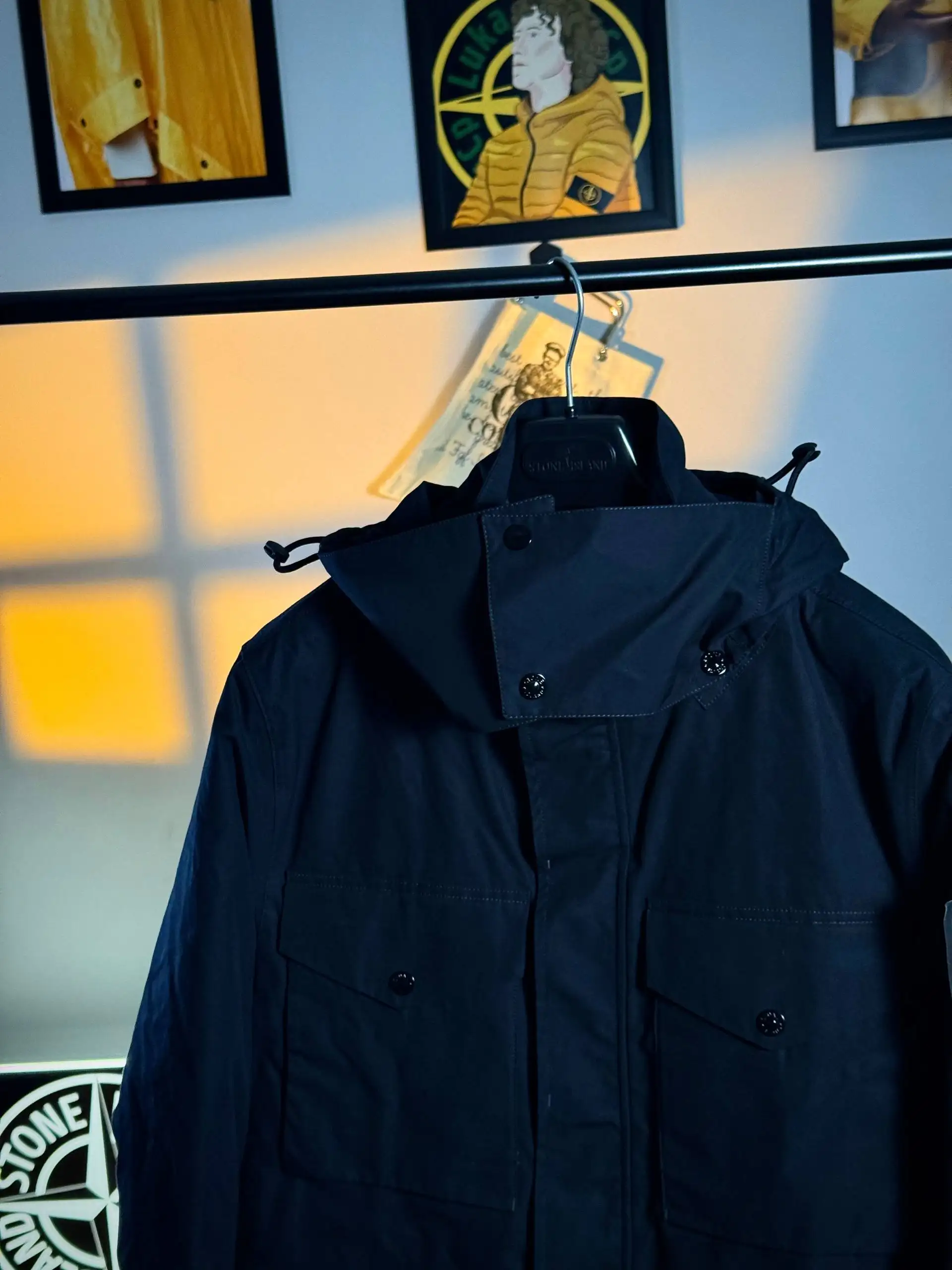 Stone Island Ghost Piece O-Ventile Down Lined Jacket - Куртки (Одежда) в Санкт-Петербург