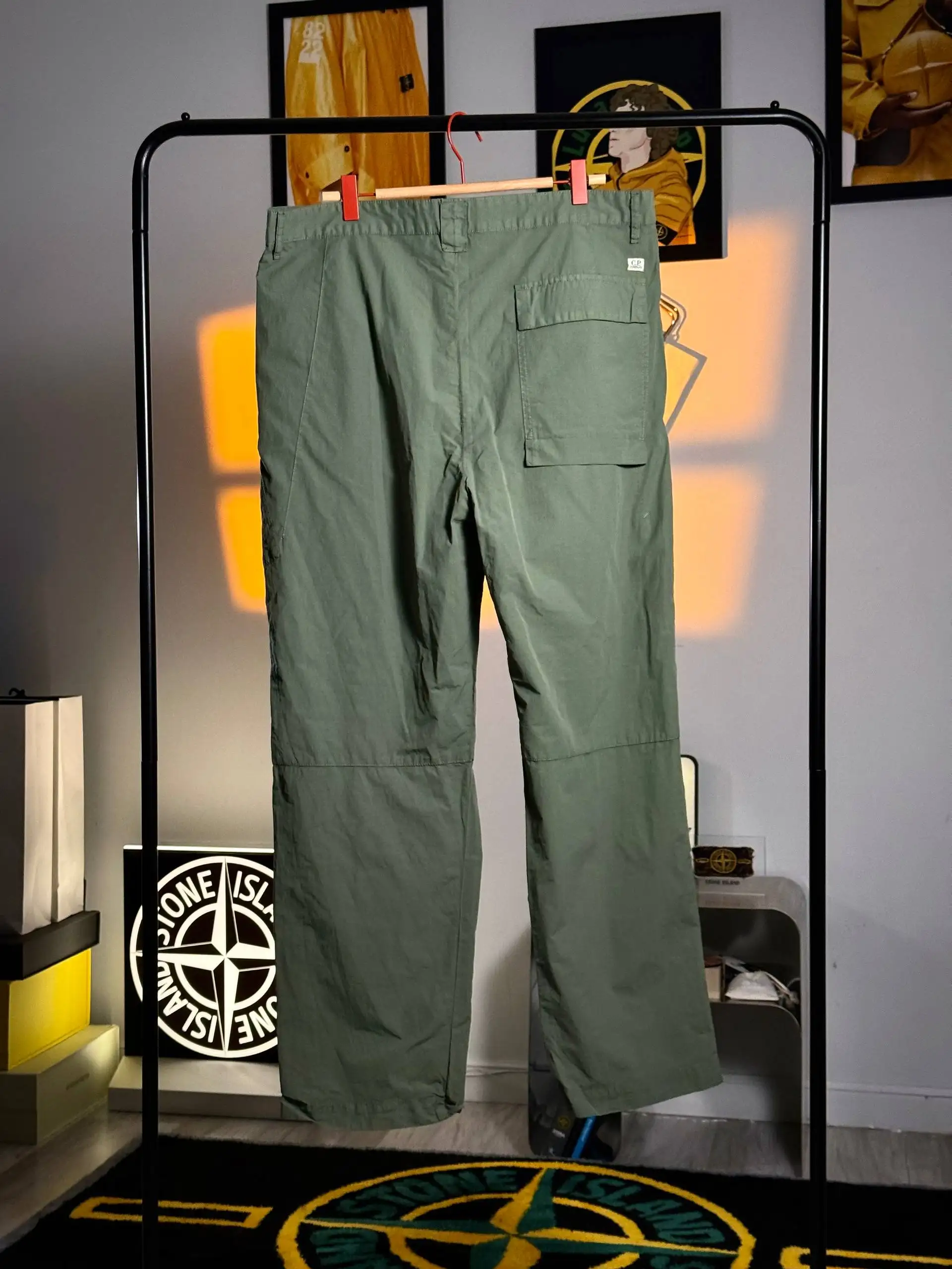 Штаны C.P. Company Flatt Nylon Lens Pants - Брюки (Одежда) в Санкт-Петербург