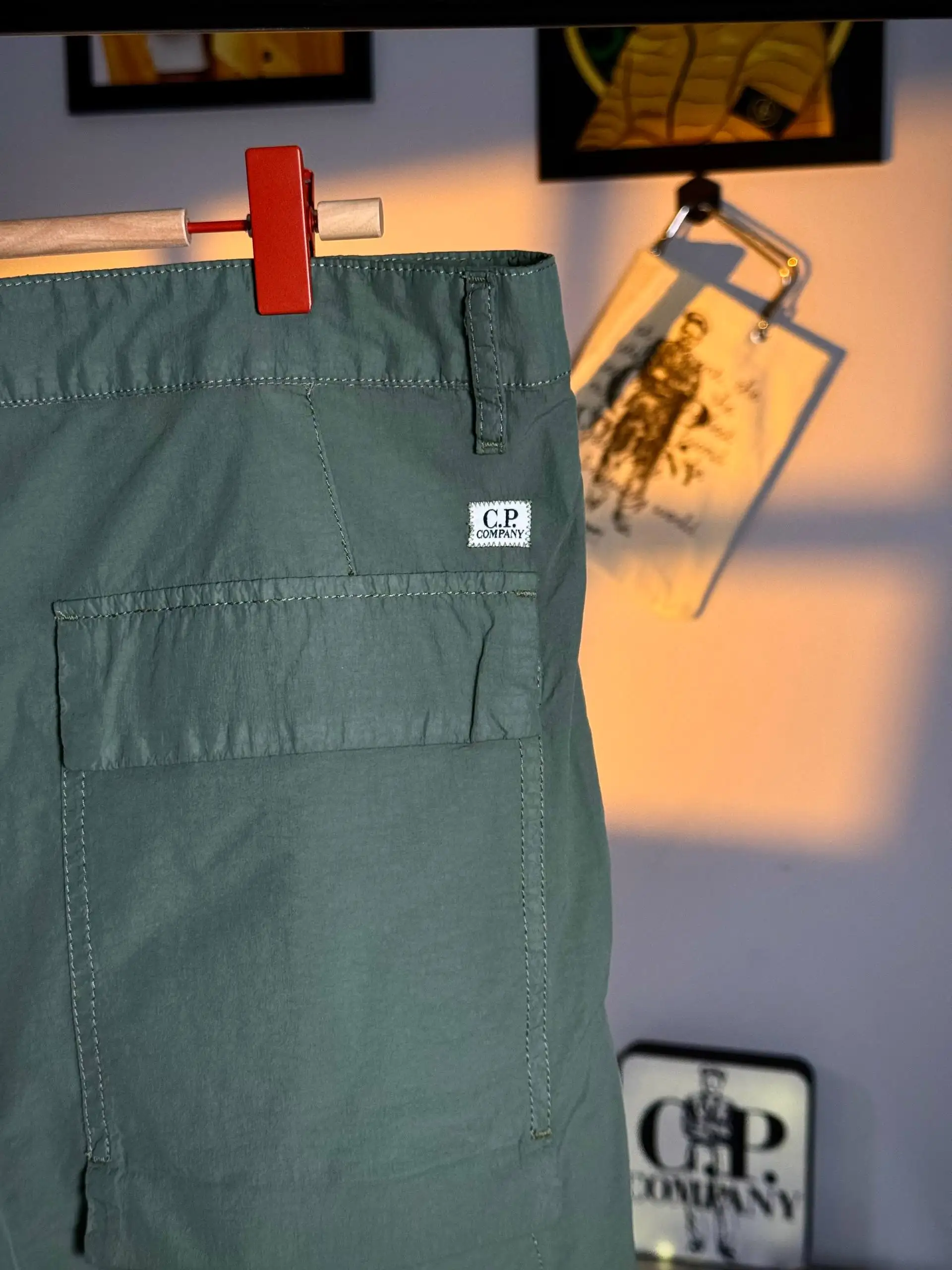 Штаны C.P. Company Flatt Nylon Lens Pants - Брюки (Одежда) в Санкт-Петербург