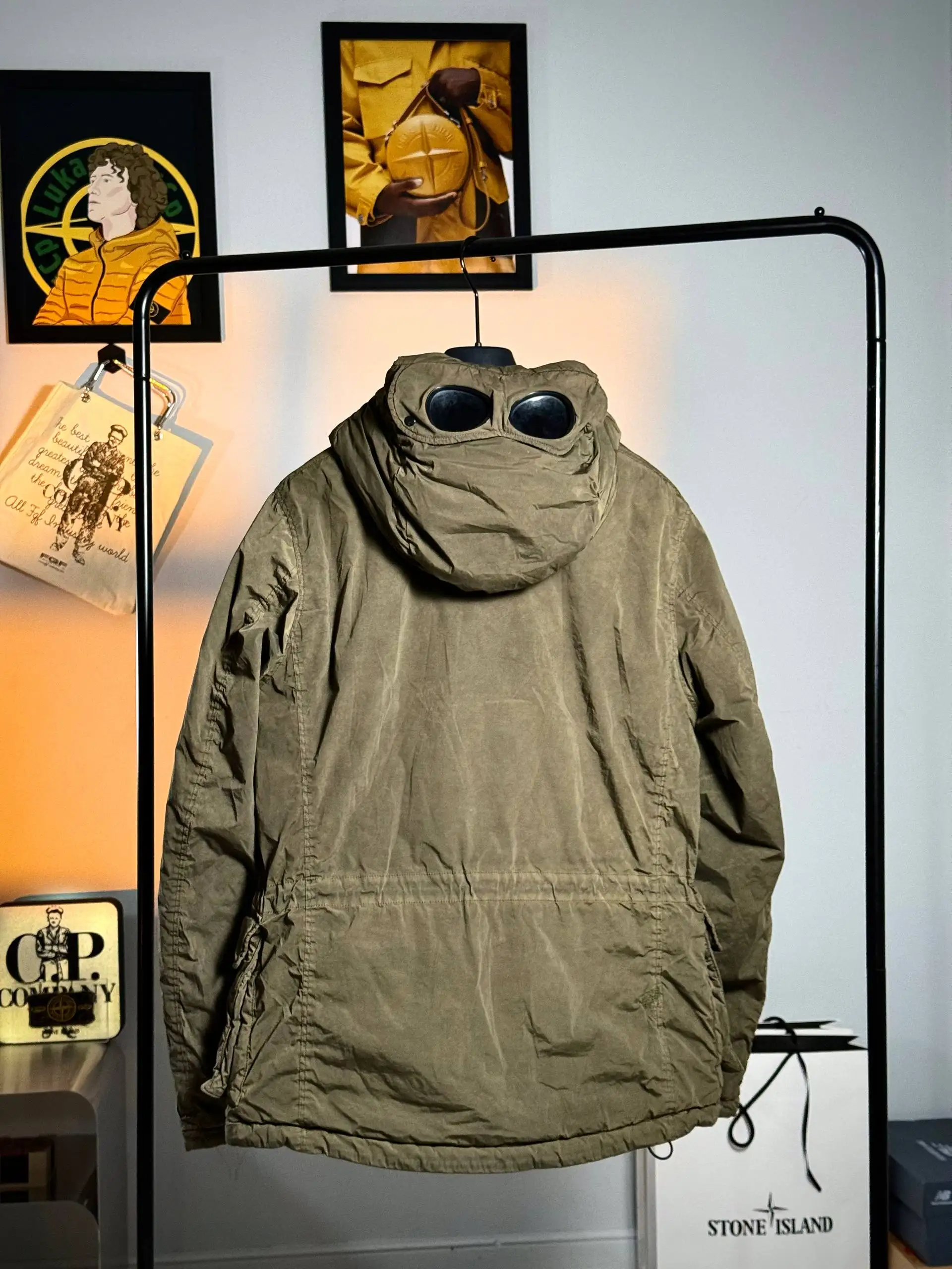 C.P. Company Nycra Re-colour Google Jacket - Куртки (Одежда) в Санкт-Петербург