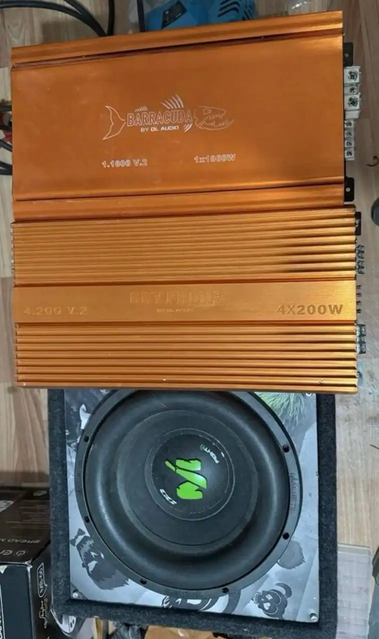 Продажа усилителей и сабвуфера