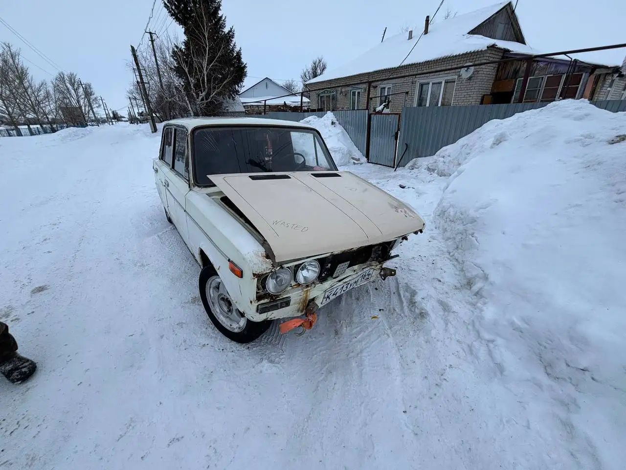 ВАЗ 2106 1998 года после ДТП на запчасти - Запчасти (Авто) в Саратов