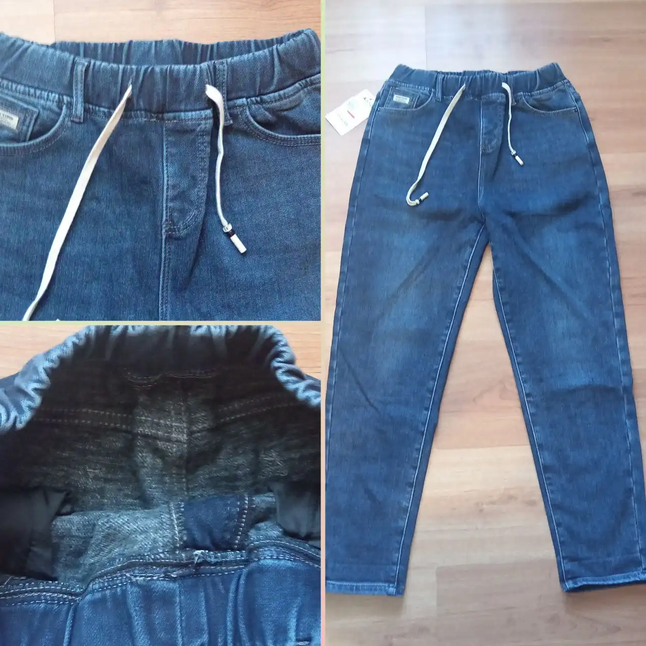 Новые утепленные джинсы на байке - Джинсы (Одежда) в Улан-Удэ