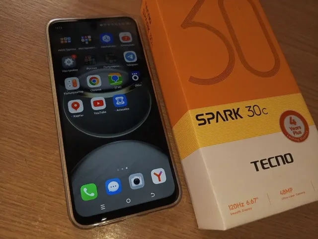 Продам телефон Tecno Spark 30C - Компьютеры и комплектующие в Улан-Удэ