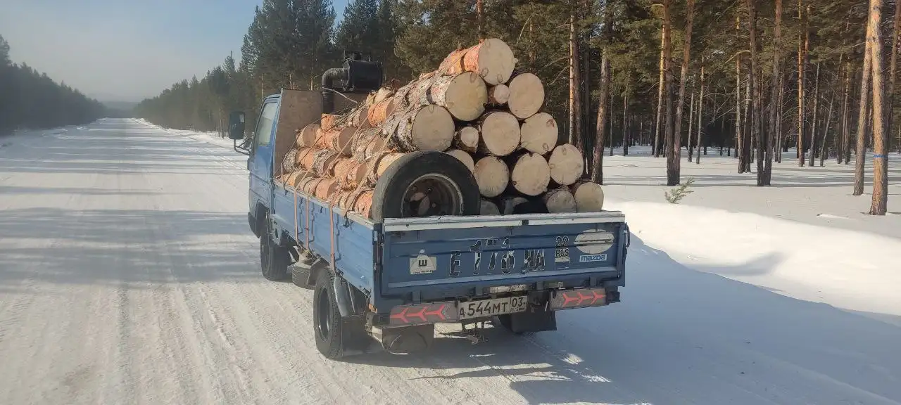 Дрова полусырые сосна 6 рядов - Топливо (Барахолка) в Улан-Удэ