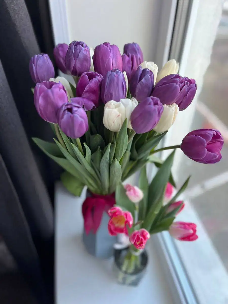 Тюльпаны к 8 марта с доставкой - Цветы (Барахолка) в Улан-Удэ