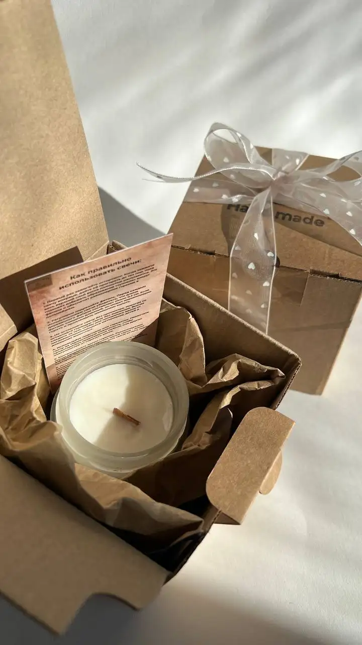 Свечи ручной работы из натурального соевого воска - Рукоделие (Хобби и отдых) в Улан-Удэ