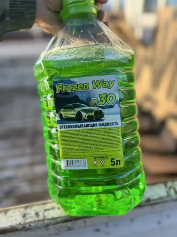 Жидкость стеклоомывающая до -30, 5 литров, без запаха - Искусственные цветы в Улан-Удэ