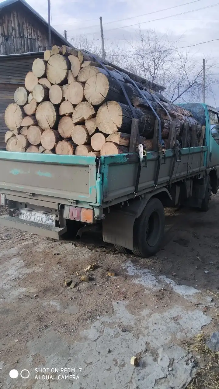 Продам дрова сосна сухая и сырая 6 рядов с наростами - Дрова (Барахолка) в Улан-Удэ