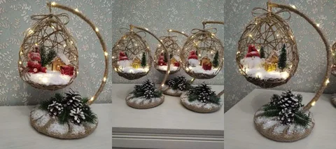 Ручная работа новогодняя гирлянда 35см - Хобби и отдых в Тюмень