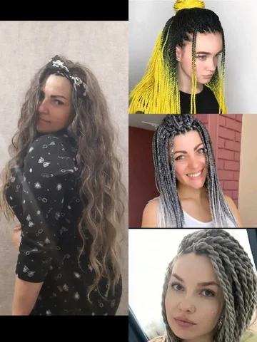 Услуги парикмахера: плетение Де-кос, капсульное наращивание волос, афрокудри, обучение - Услуги в Тюмень