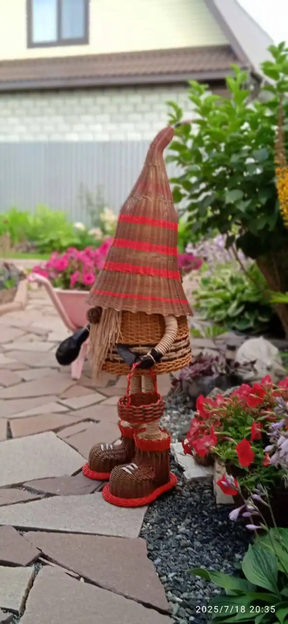 Кашпо из полиротанга ручной работы - Услуги в Тюмень