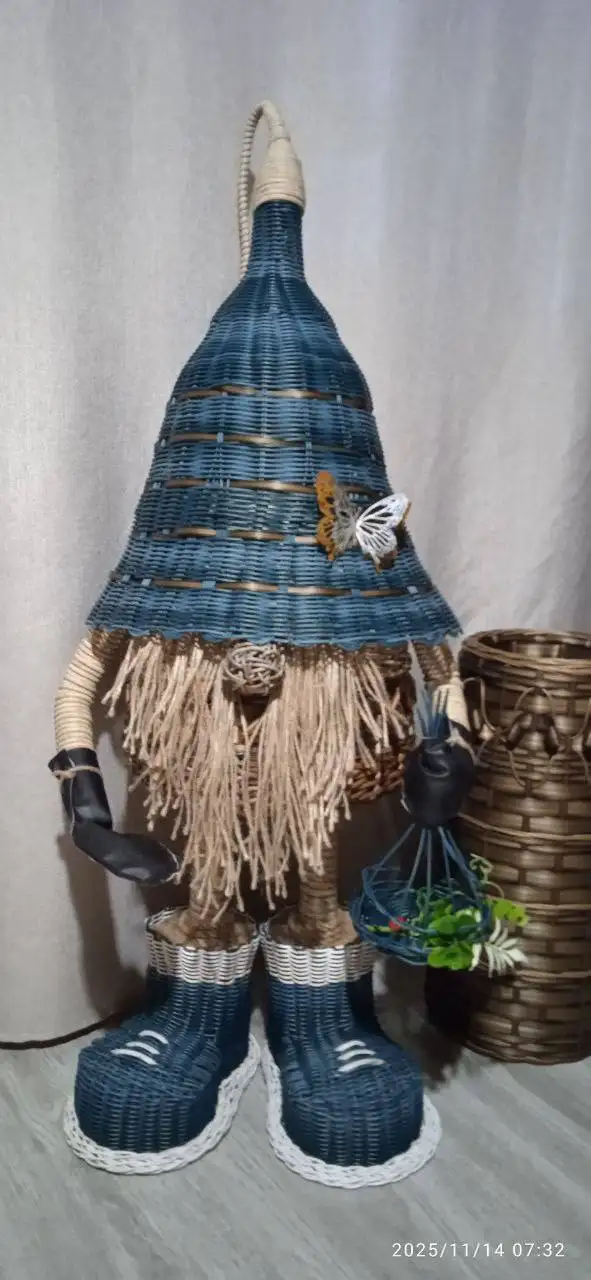 Кашпо из искусственного ротанга на заказ - Изготовление на заказ (Услуги) в Тюмень