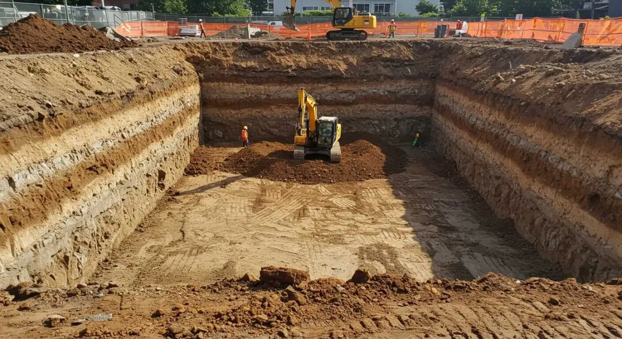 Услуги по забивке свай и разработке котлованов - Услуги в Тюмень