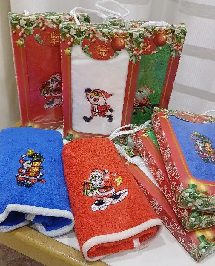 Кухонное полотенце из микрофибры в подарочной упаковке