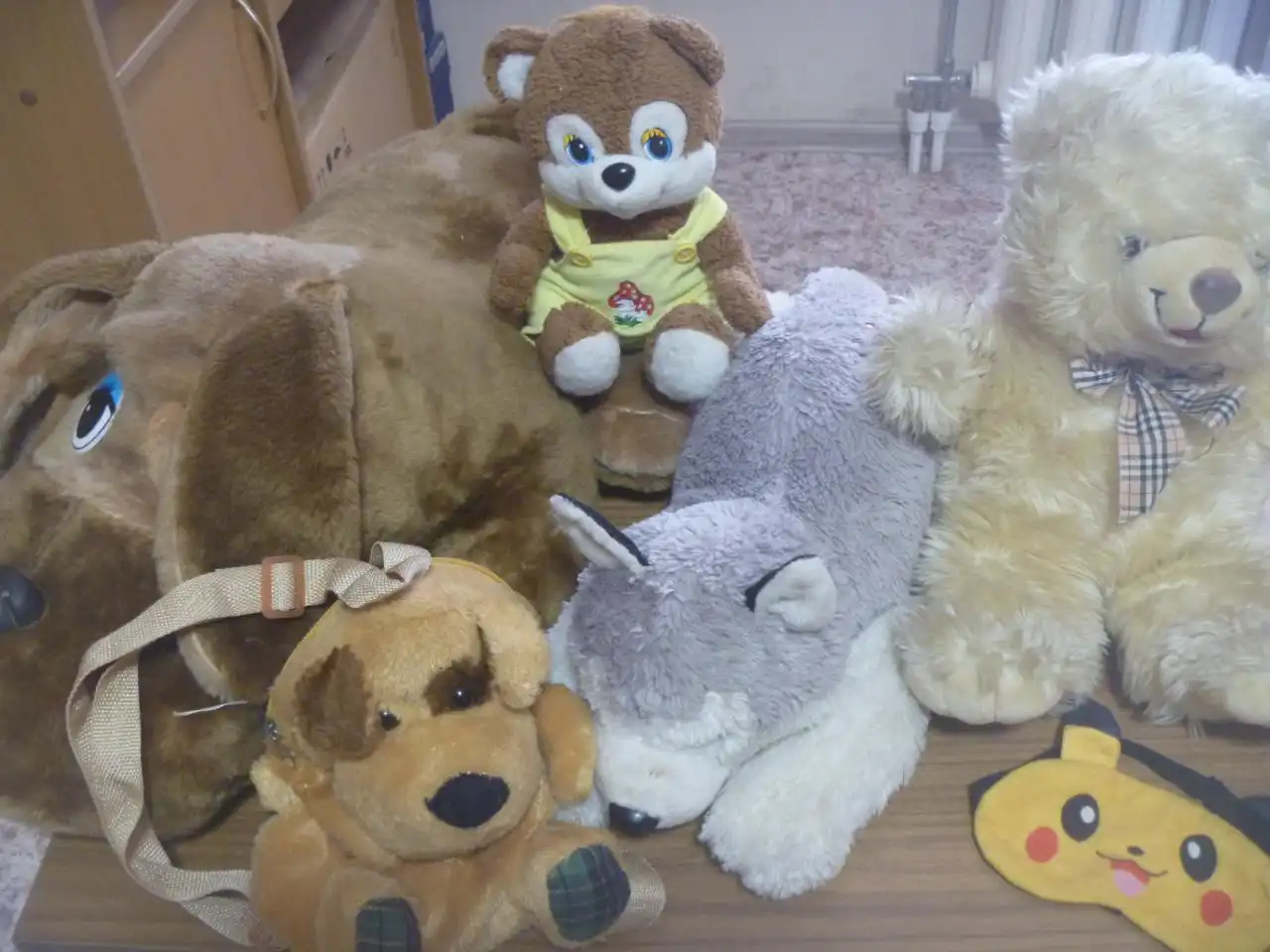 Мягкие игрушки детские б/у