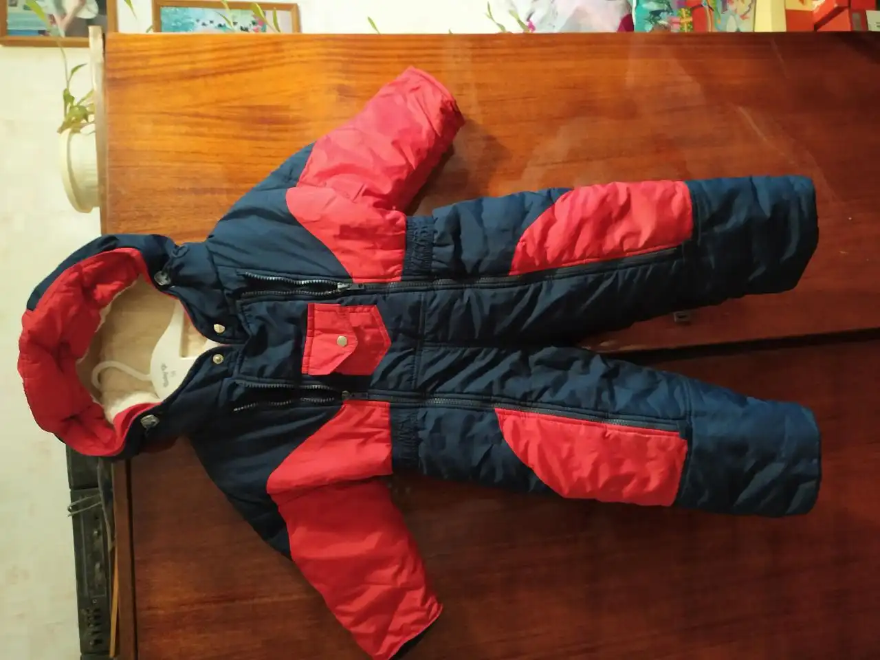 Комбинезон зимний для мальчика, размер 24