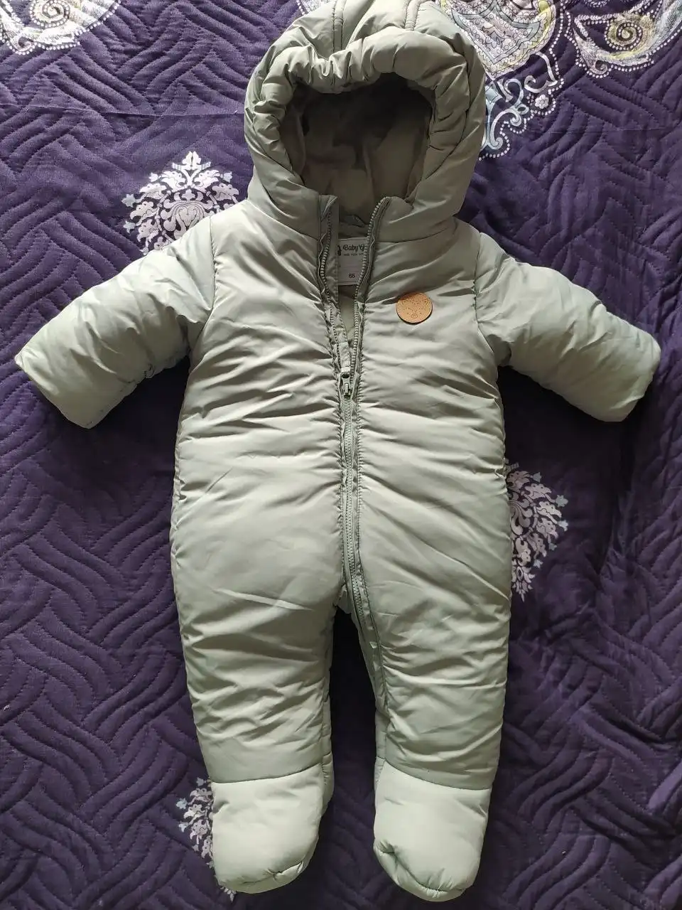 Комбинезон зимний детский б/у размер 68