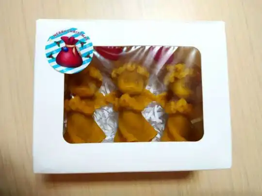 Свечи 'Ангелочки' из натурального воска