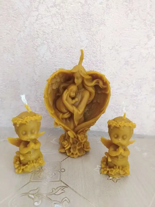 Свечи из натурального пчелиного воска