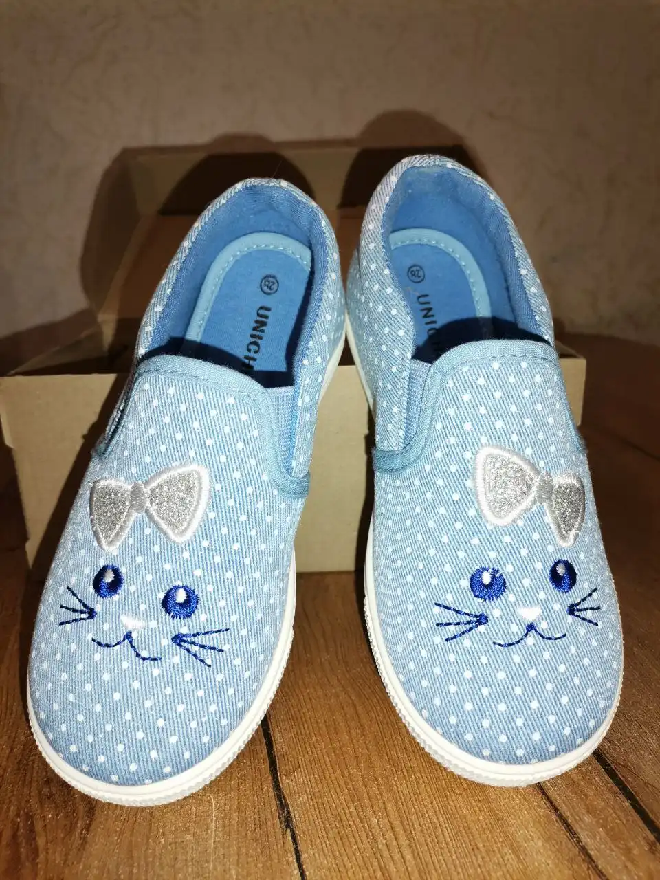 Слипоны Юничел для девочки