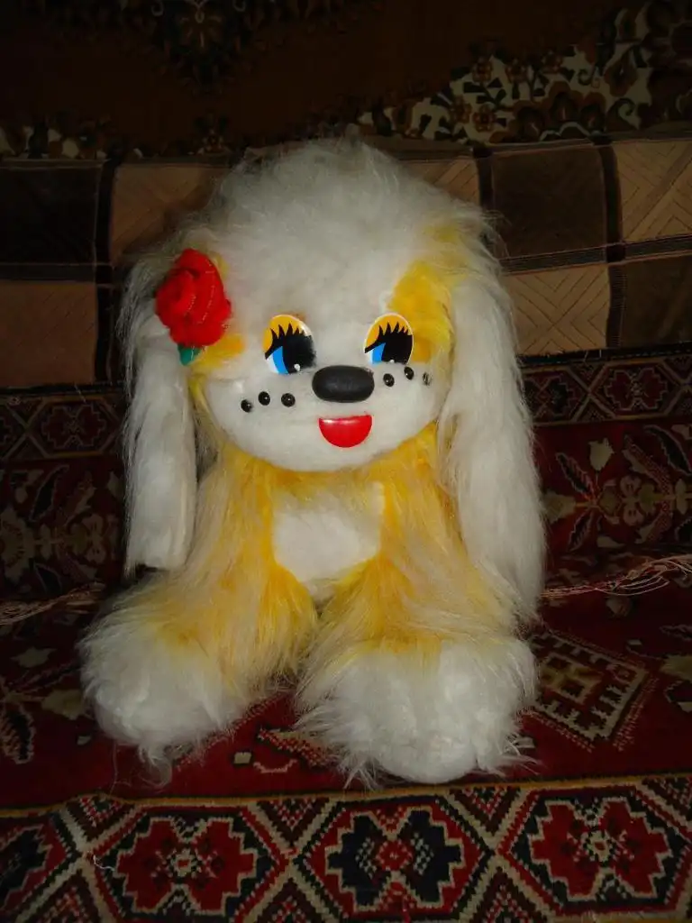 Продажа мягкой игрушки Собачка б/у