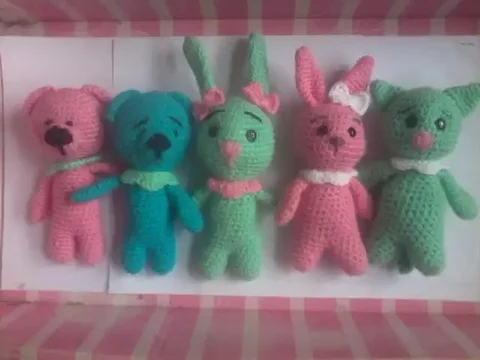 Вязаные игрушки ручной работы - Товары для детей в Воронеж