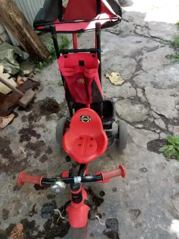 Велосипед-коляска детский красного цвета - частное объявление в Воронеж