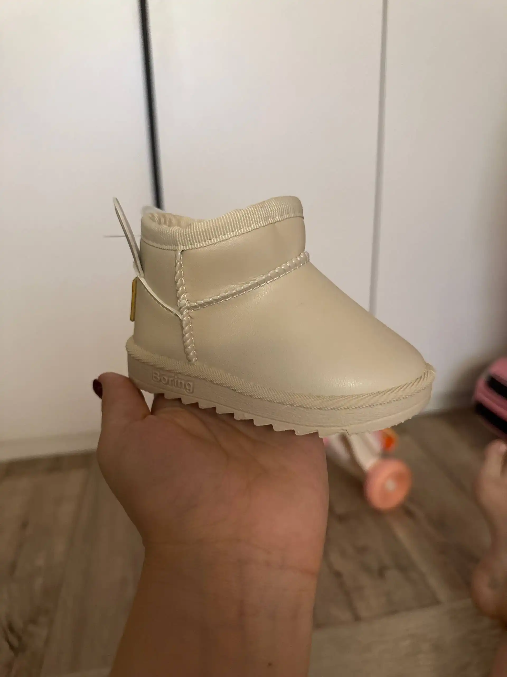 Зимние ботиночки для девочки размер 17