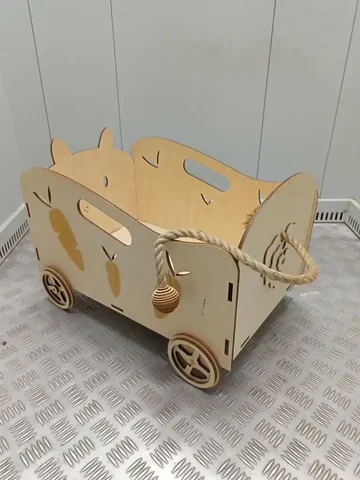 Ящик для игрушек деревянный б/у - Товары для детей в Воронеж