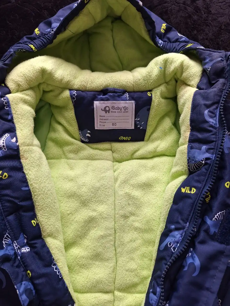 Зимний комбинезон Baby go