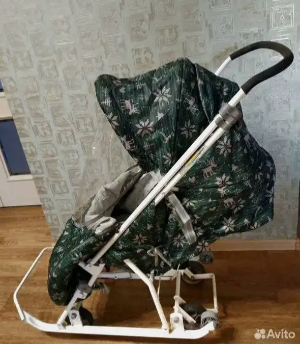 Санки-коляска детские почти новые